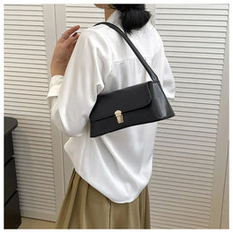KissICON Women's Shoulder Handbag – Solid Color Hand