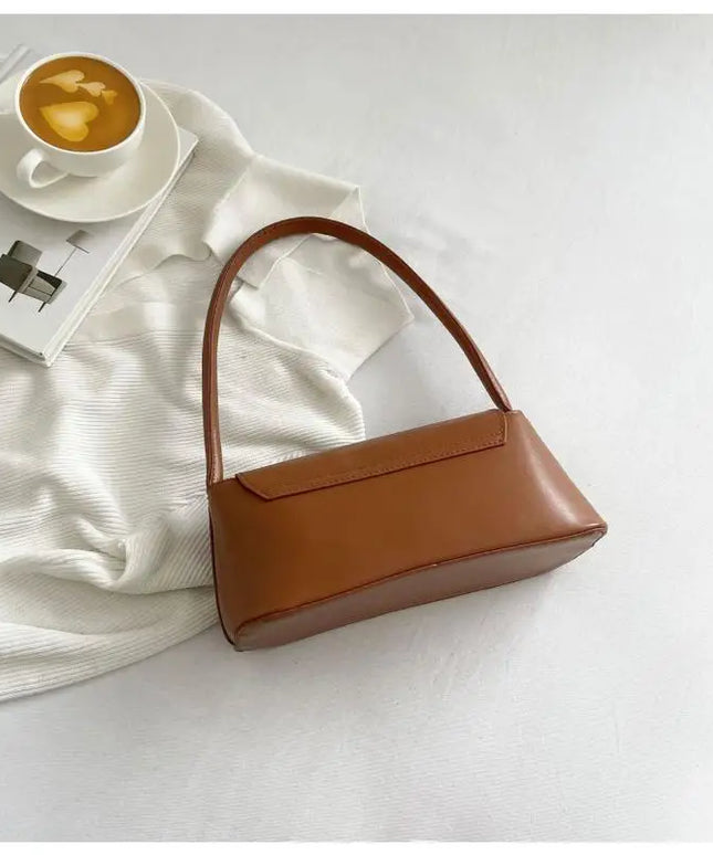 KissICON Women's Shoulder Handbag – Solid Color Hand