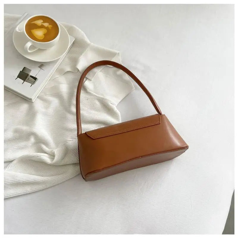KissICON Women's Shoulder Handbag – Solid Color Hand