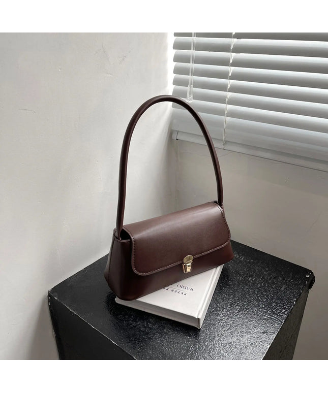 KissICON Women's Shoulder Handbag – Solid Color Hand