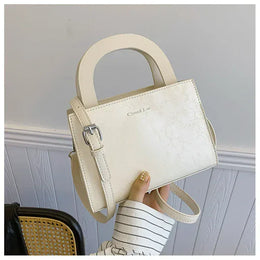 KissICON Women's Solid Color Handbag – High-quality Texture