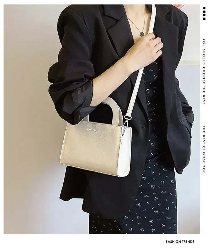 KissICON Women's Solid Color Handbag – High-quality Texture