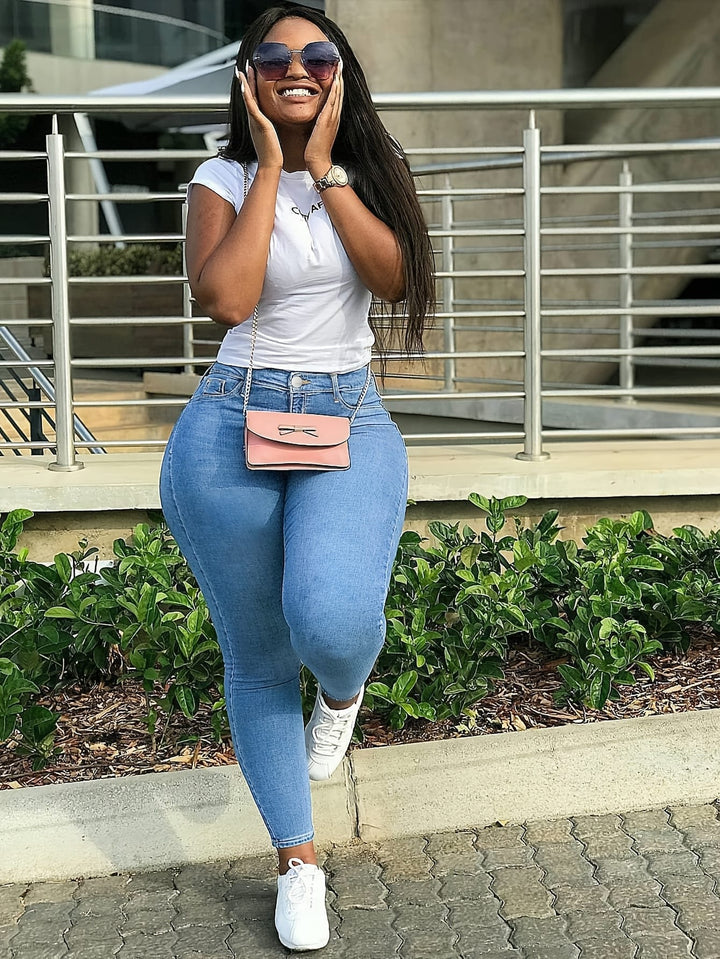 Women's Stretch Skinny Jeans - Extra Long Leg