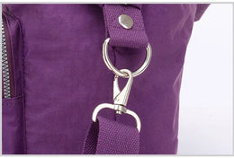 KissICON Women's Top-handle Big Handbag – Nylon Bags Waterproof