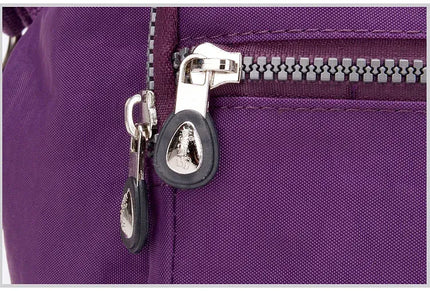 KissICON Women's Top-handle Big Handbag – Nylon Bags Waterproof