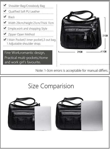 KissICON Women's Trend Handbags Designer Brand Shoulder Bags