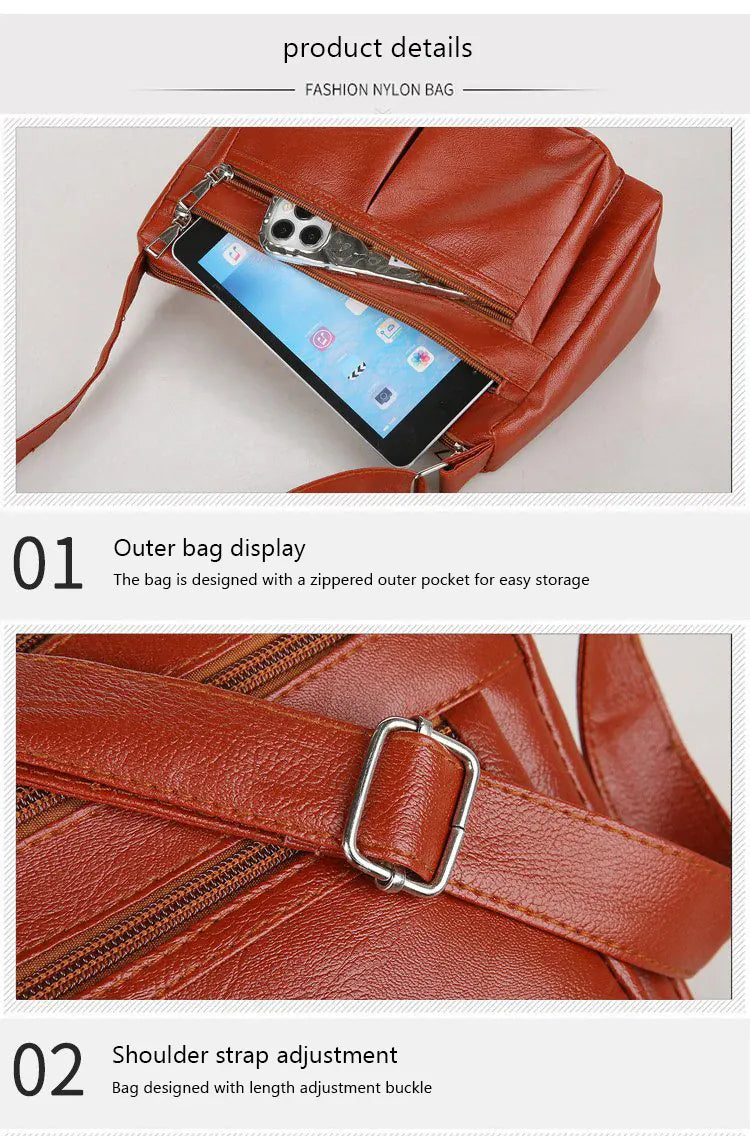 KissICON Women's Trend Handbags Designer Brand Shoulder Bags