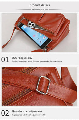 KissICON Women's Trend Handbags Designer Brand Shoulder Bags
