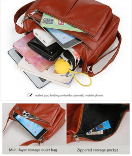 KissICON Women's Trend Handbags Designer Brand Shoulder Bags