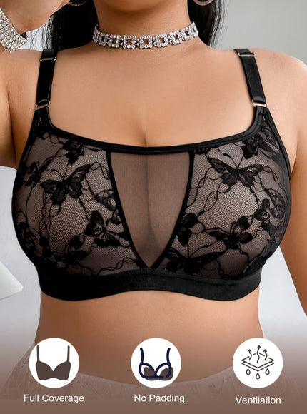 KissICON Women's Wire-free Bra – Full-coverage