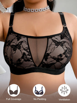 KissICON Women's Wire-free Bra – Full-coverage