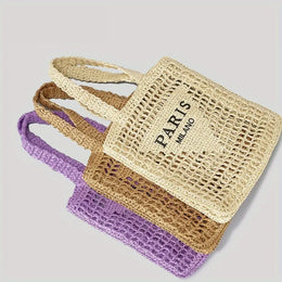 KissICON Women's Woven Tote – Shoulder Daily Commuting