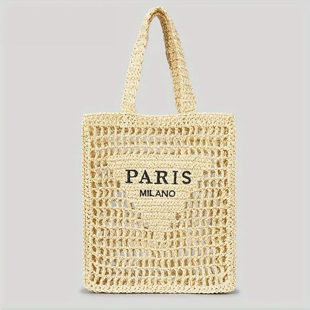KissICON Women's Woven Tote – Shoulder Daily Commuting