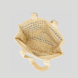 KissICON Women's Woven Tote – Shoulder Daily Commuting