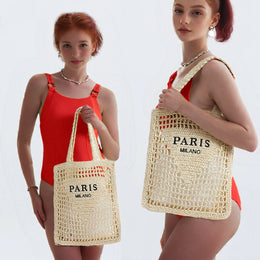 KissICON Women's Woven Tote – Shoulder Daily Commuting