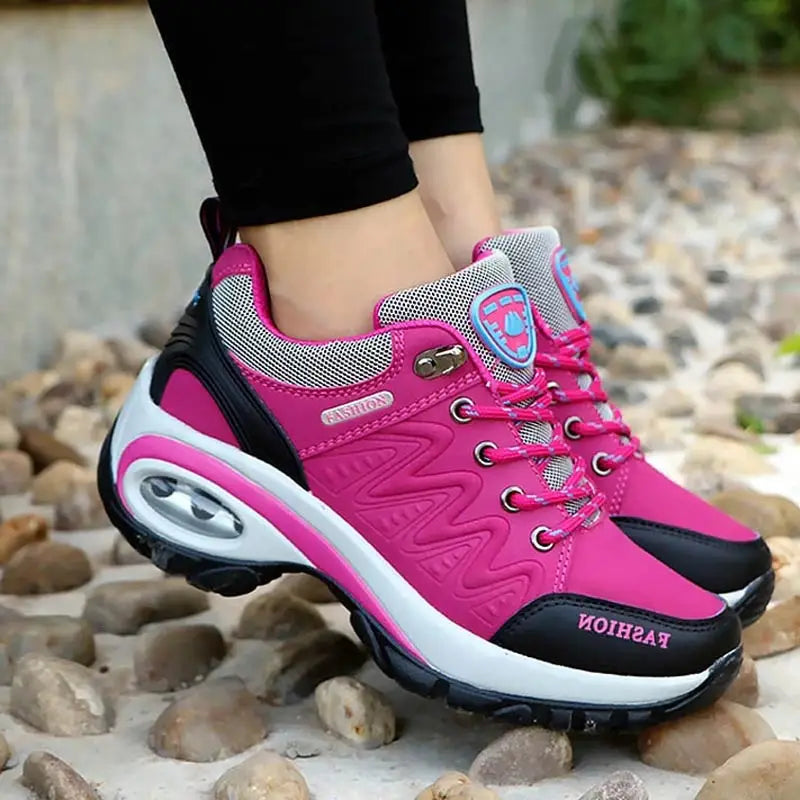 Dropshipman Women Sports Shoes Platform Sneakers Fashion Outdoor Hiking  Non-Slip Casual Shoes Low Top Running Shoes Women Footwear