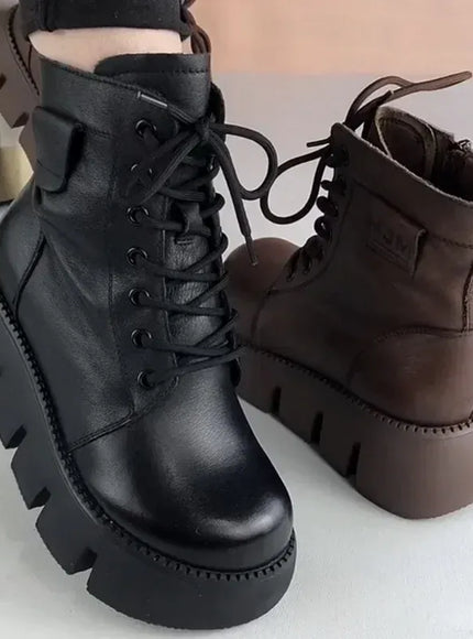 KissICON Womens Snow Boots 2024 Winter New Platform Cotton