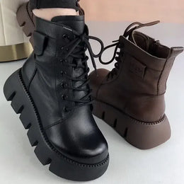 KissICON Womens Snow Boots 2024 Winter New Platform Cotton