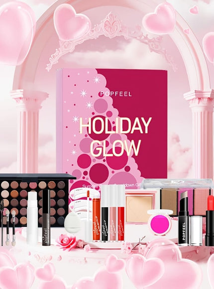 KissICON WOW003 Popfeel Surprise Makeup Countdown Calendar Gift Set