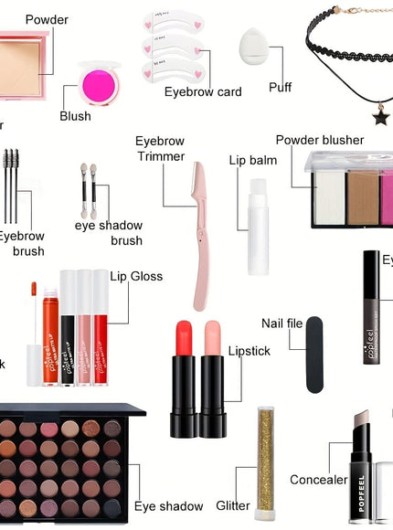 KissICON WOW003 Popfeel Surprise Makeup Countdown Calendar Gift Set
