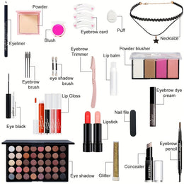KissICON WOW003 Popfeel Surprise Makeup Countdown Calendar Gift Set