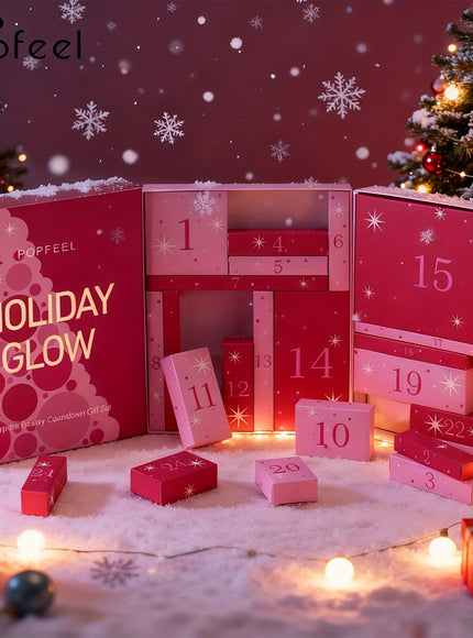KissICON WOW003 Popfeel Surprise Makeup Countdown Calendar Gift Set