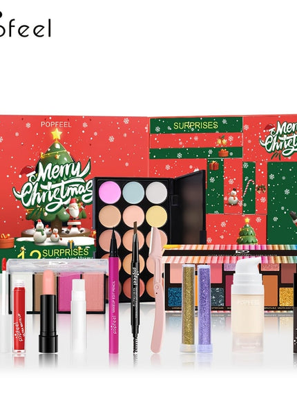 KissICON WOW004 Popfeel 12 Days Christmas Cosmetic Gift Set