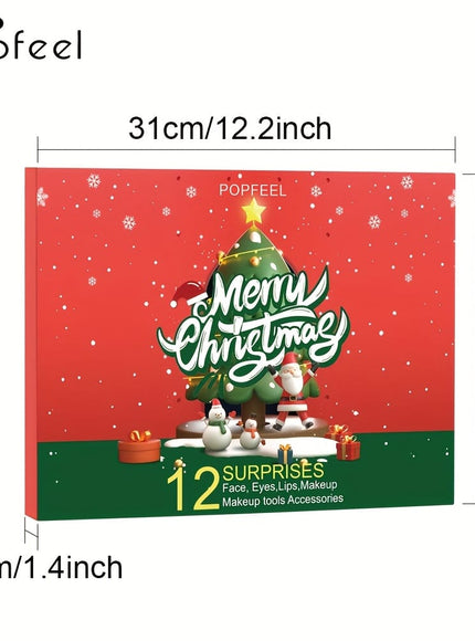 KissICON WOW004 Popfeel 12 Days Christmas Cosmetic Gift Set