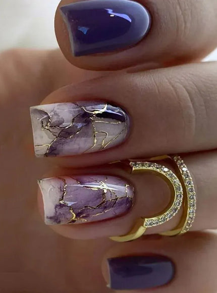 KissICON X-0294 KissIcon French Nails Press On Nails - 3D