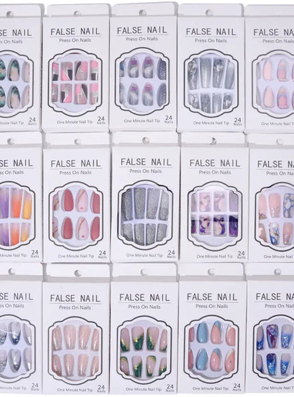 KissICON X-0294 KissIcon French Nails Press On Nails - 3D