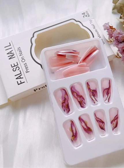 KissICON X-0294 KissIcon French Nails Press On Nails - 3D