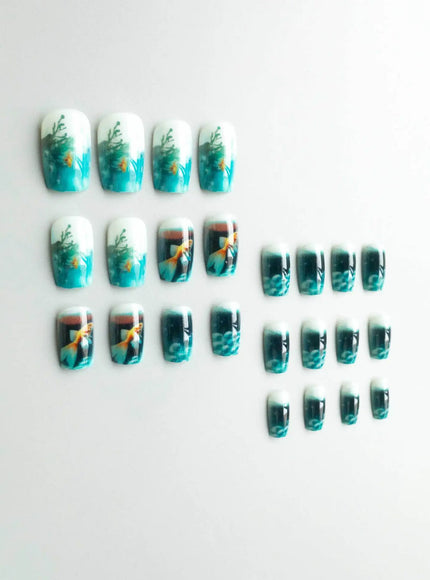 KissICON X-0294 KissIcon French Nails Press On Nails - 3D