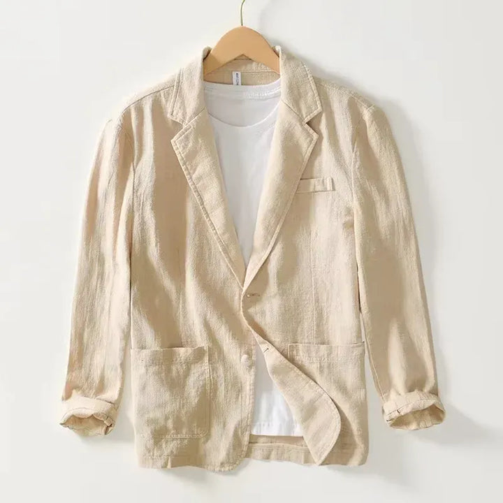 Lightweight 100 Cotton Mens Summer Business Blazer