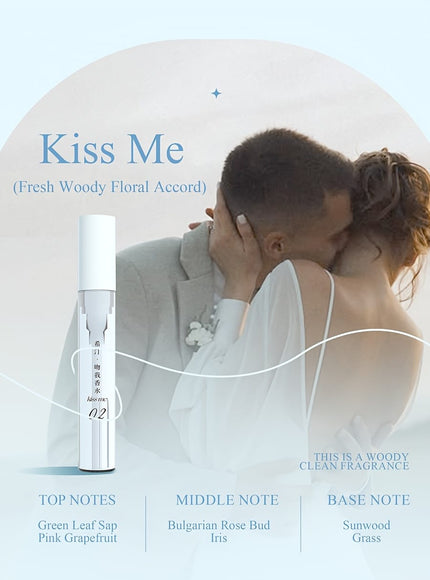KissICON Xiting Love Series Perfume Gift Box Hope Christine Mini Perfume – Floral Woody Travelready