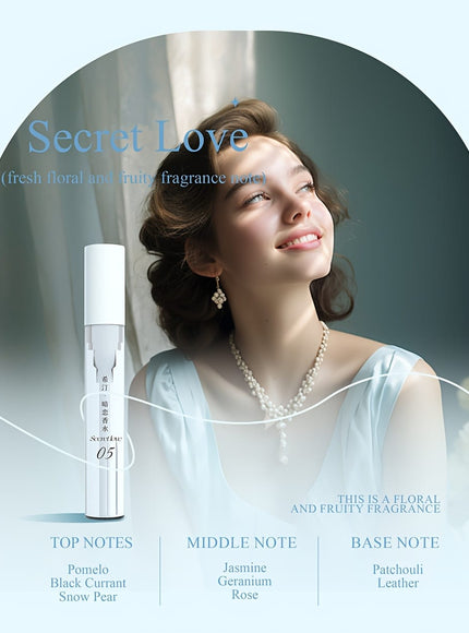 KissICON Xiting Love Series Perfume Gift Box Hope Christine Mini Perfume – Floral Woody Travelready