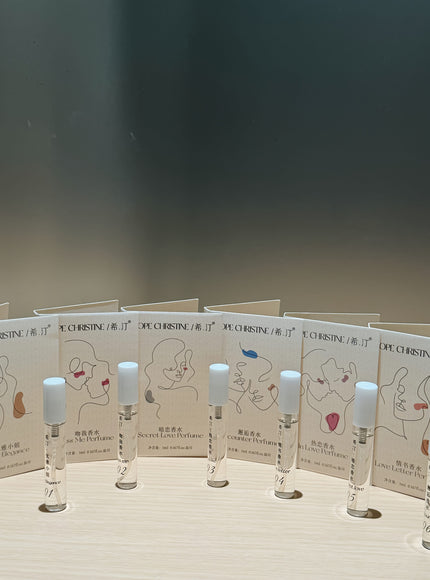KissICON Xiting Love Series Perfume Gift Box Hope Christine Mini Perfume – Floral Woody Travelready