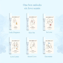 KissICON Xiting Love Series Perfume Gift Box Hope Christine Mini Perfume – Floral Woody Travelready