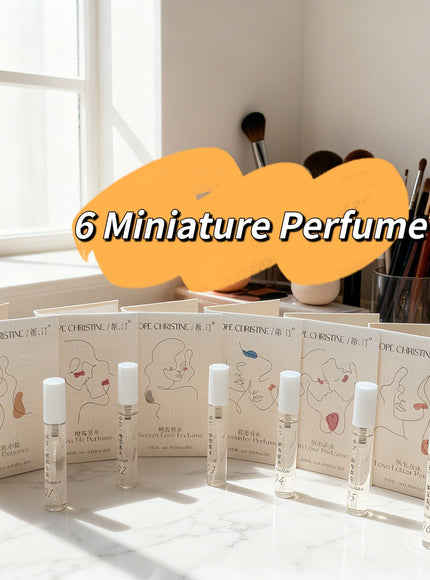 KissICON Xiting Love Series Perfume Gift Box Hope Christine Mini Perfume – Floral Woody Travelready