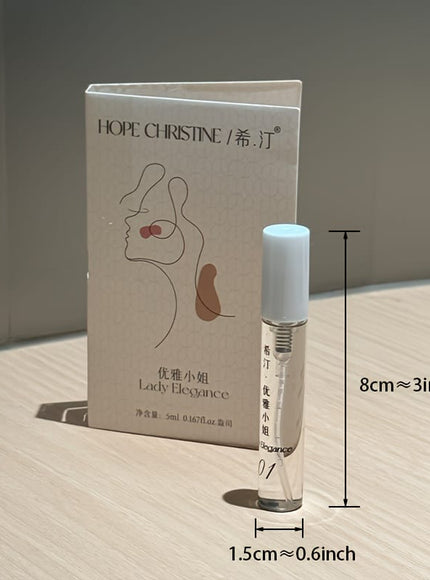 KissICON Xiting Love Series Perfume Gift Box Hope Christine Mini Perfume – Floral Woody Travelready