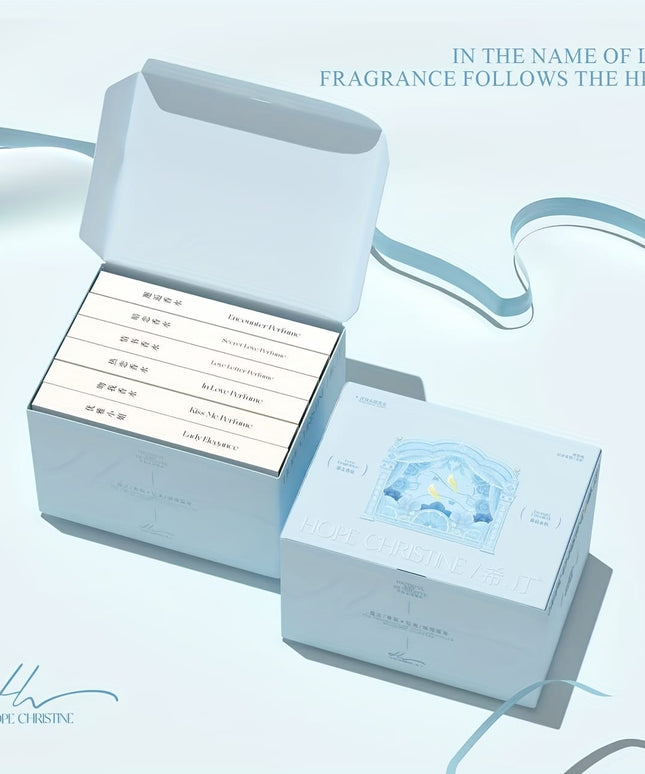 KissICON Xiting Love Series Perfume Gift Box Hope Christine Mini Perfume – Floral Woody Travelready