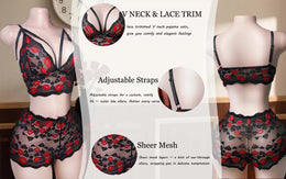 KissICON XL 4XL Plus-size Lingerie – Nightgown Lace Open-bust