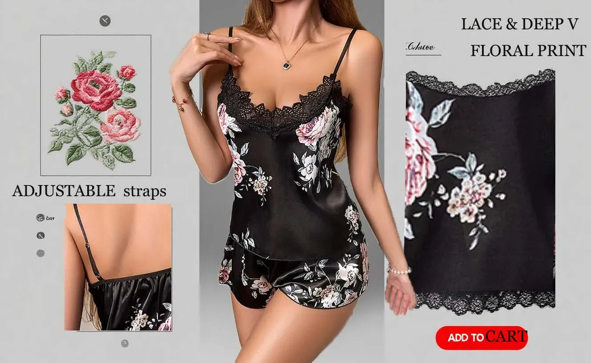 KissICON XL 4XL Plus-size Lingerie – Nightgown Lace Open-bust