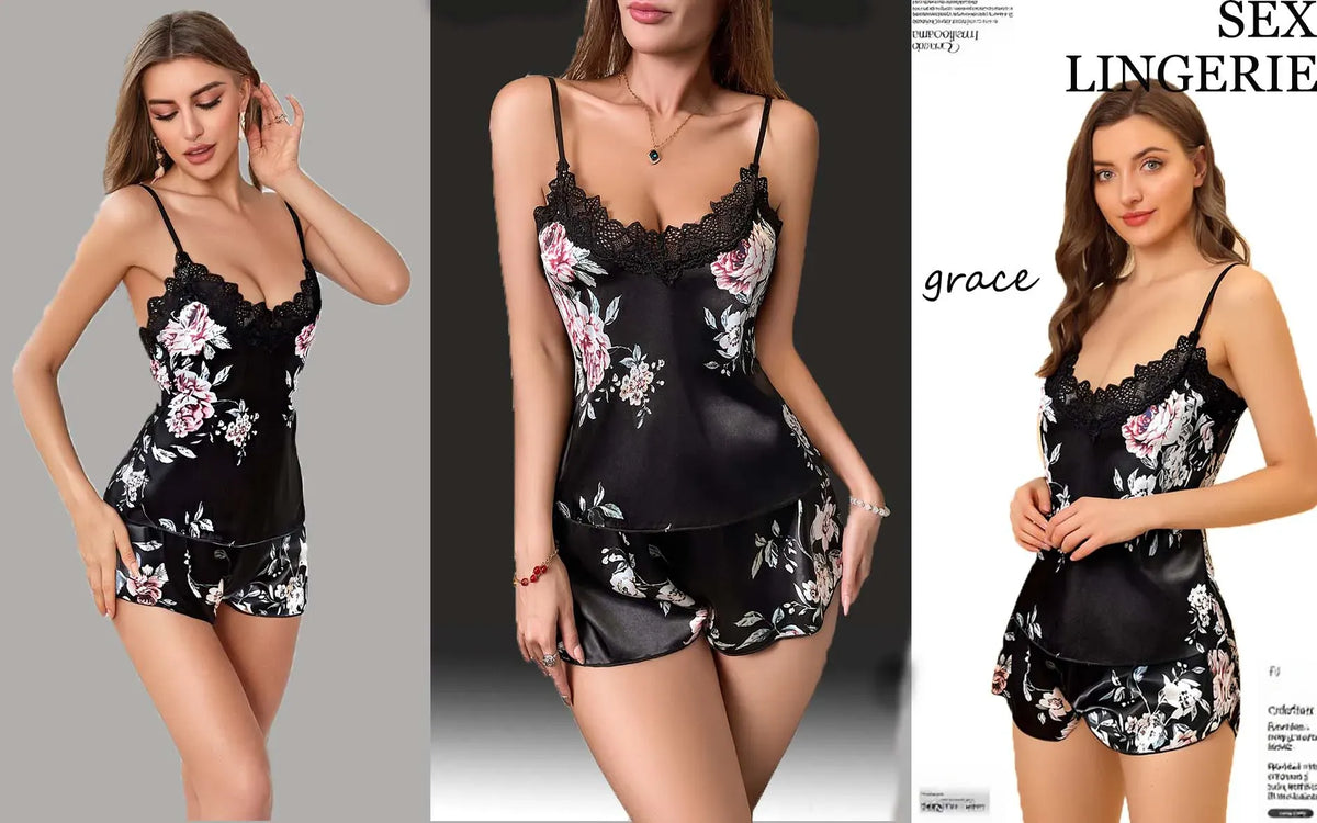 KissICON XL 4XL Plus-size Lingerie – Nightgown Lace Open-bust