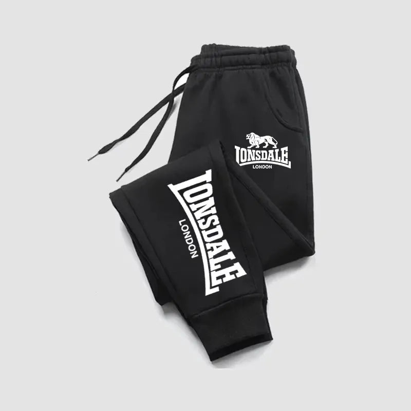 KissICON XL / black3 Men Printed Pants EVERLAST Men Women Running Pants Joggers Sweatpant Sport Casual Trousers Fitness Gym Breathable Pants