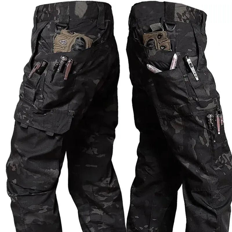 KissICON XXL / anyemicai Mens Waterproof Outdoor Tactical Cargo Work Pants
