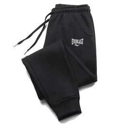 KissICON XXL / black EVERLAST Printed Jogger Pants for Men & Women | High Quality Breathable Sweatpants for Running & Casual Wear ZYWK003