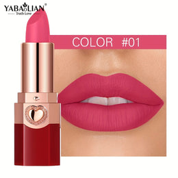 KissICON 💋 YABAOLIAN Lipstick 12 Colors - Waterproof Matte