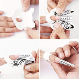 KissICON YC-24-1PC KissIcon Nail Extension Paper Forms - UV Gel