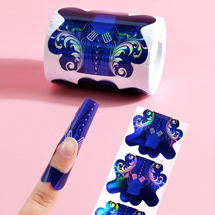 KissIcon Nail Extension Paper Forms - UV Gel