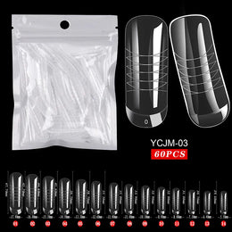 KissICON YCJM-03 [KissIcon] Extension False Nails - Full Cover Acrylic
